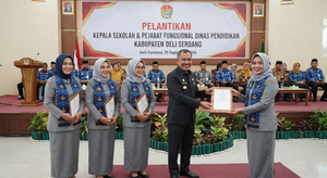 Wajah Baru Pendidikan Deli Serdang: Pemkab Lantik 15 Kepala Sekolah dan Dorong Transformasi Sekolah Ramah Siswa